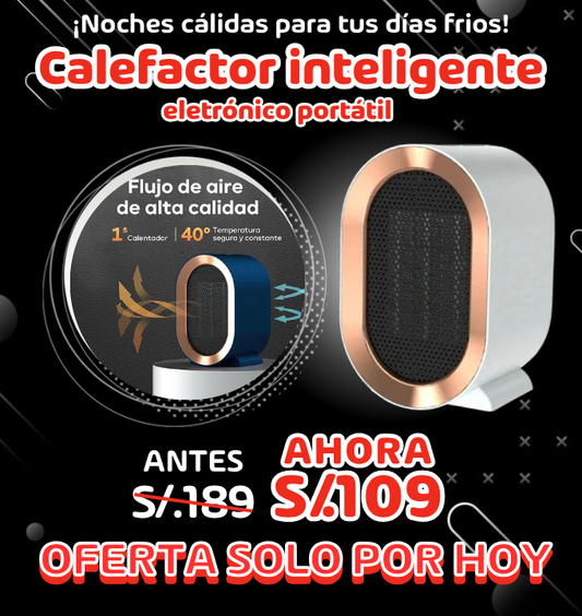 CALEFACTOR INTELIGENTE PORTATIL
